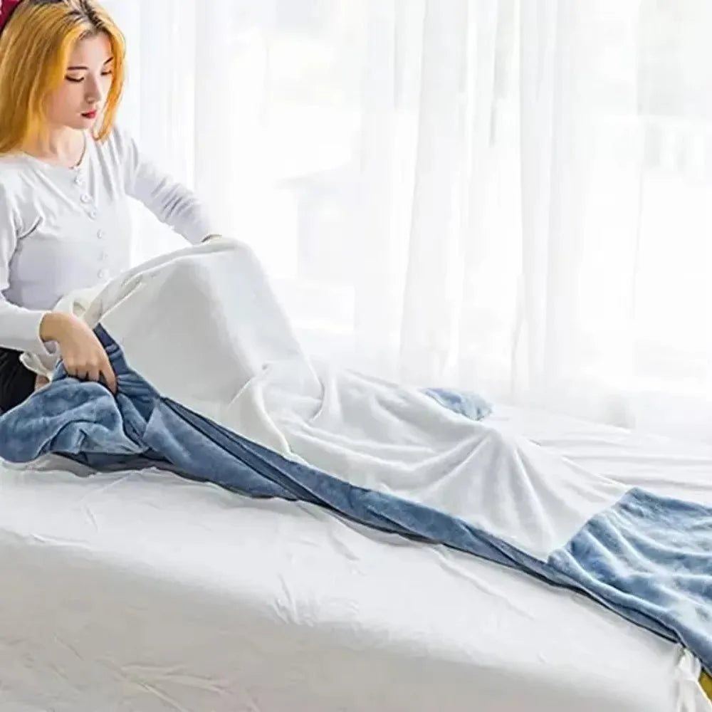Shark Hoodie Blanket