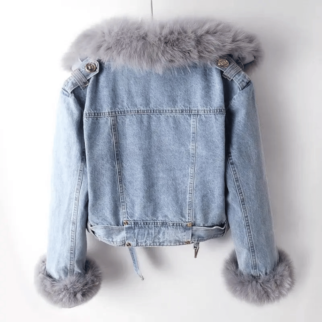 Icona Denim Fur Jacket