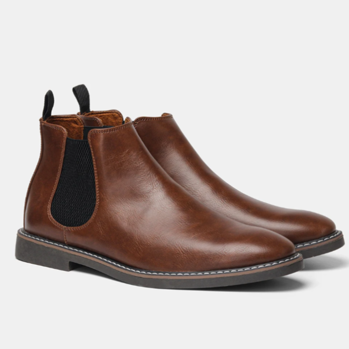 Madrid Leather Chelsea Boots
