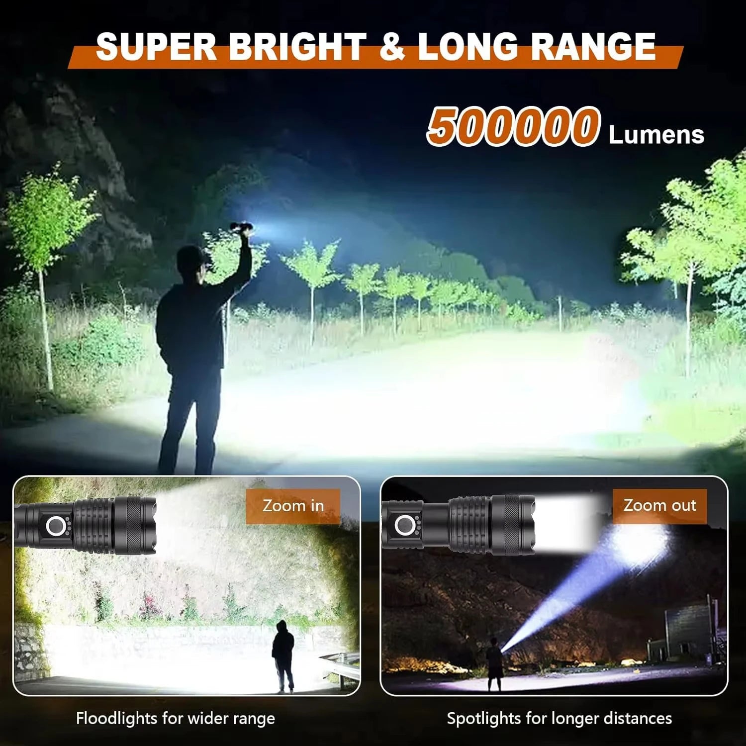 Titan Rechargeable Flashlight