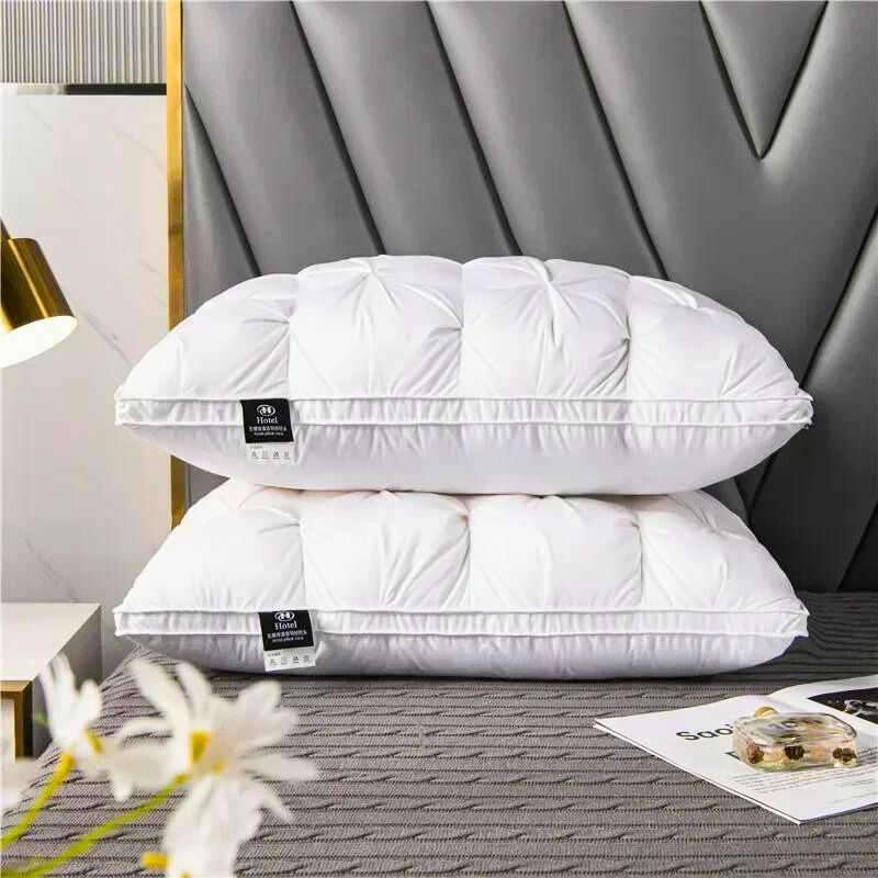 Luxury Goose Down Pillow – Hypoallergenic Support