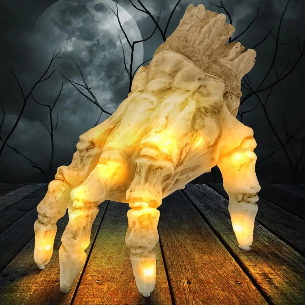 Animated Skeleton Hand with Lights and Sound