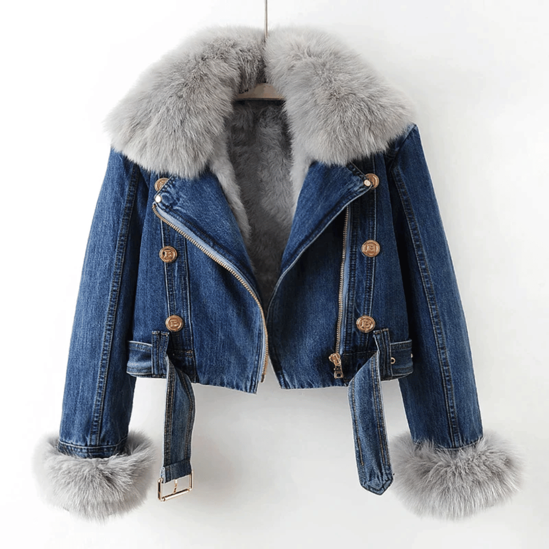 Icona Denim Fur Jacket
