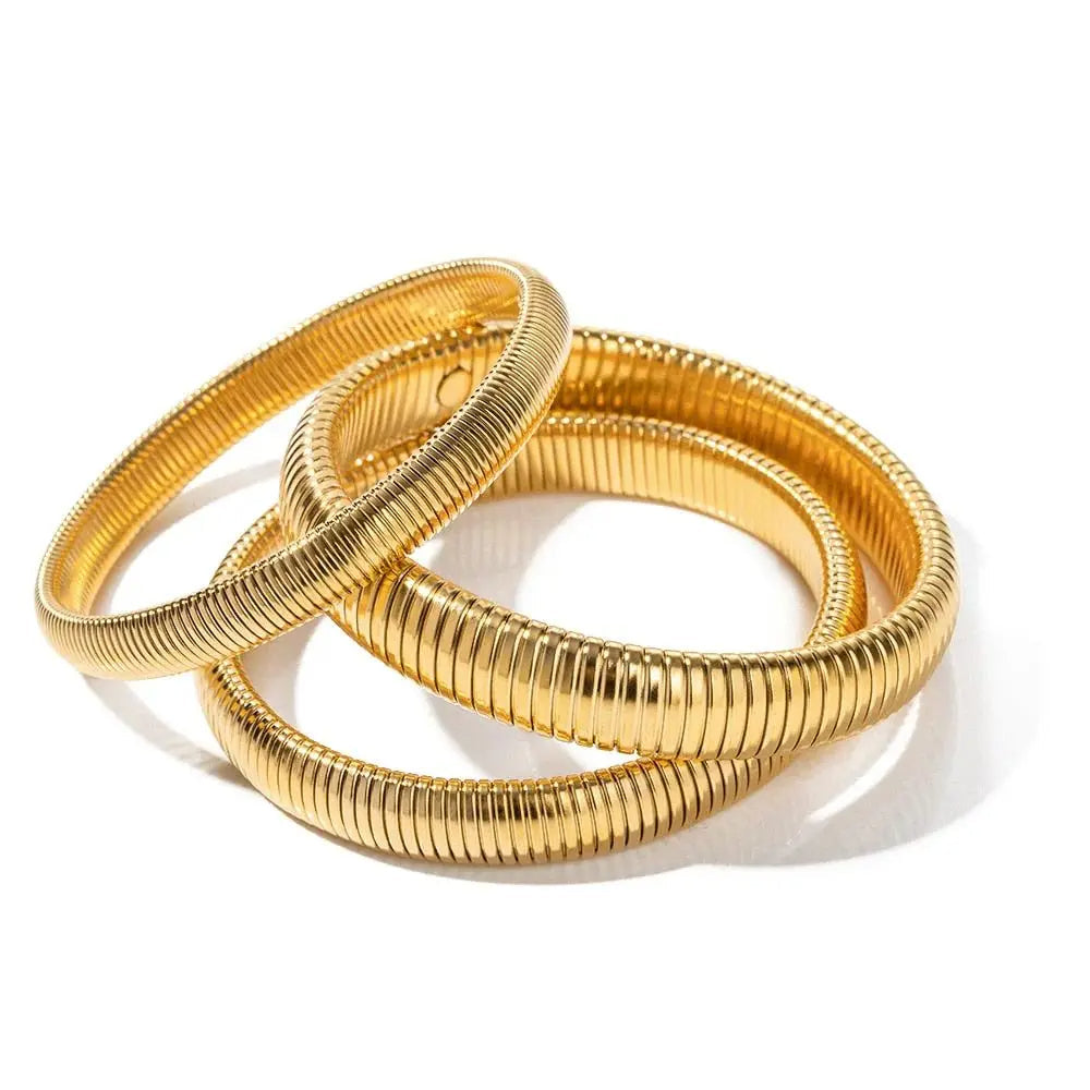Luxe Coil Bracelet Set