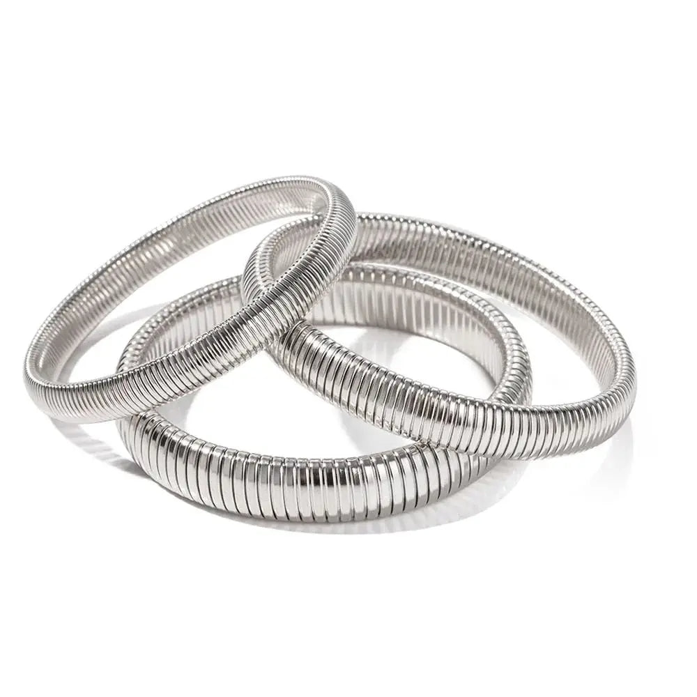 Luxe Coil Bracelet Set