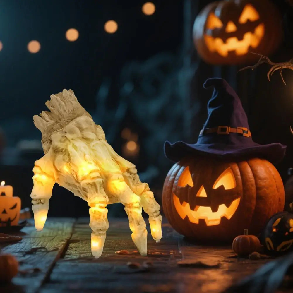 Animated Skeleton Hand with Lights and Sound
