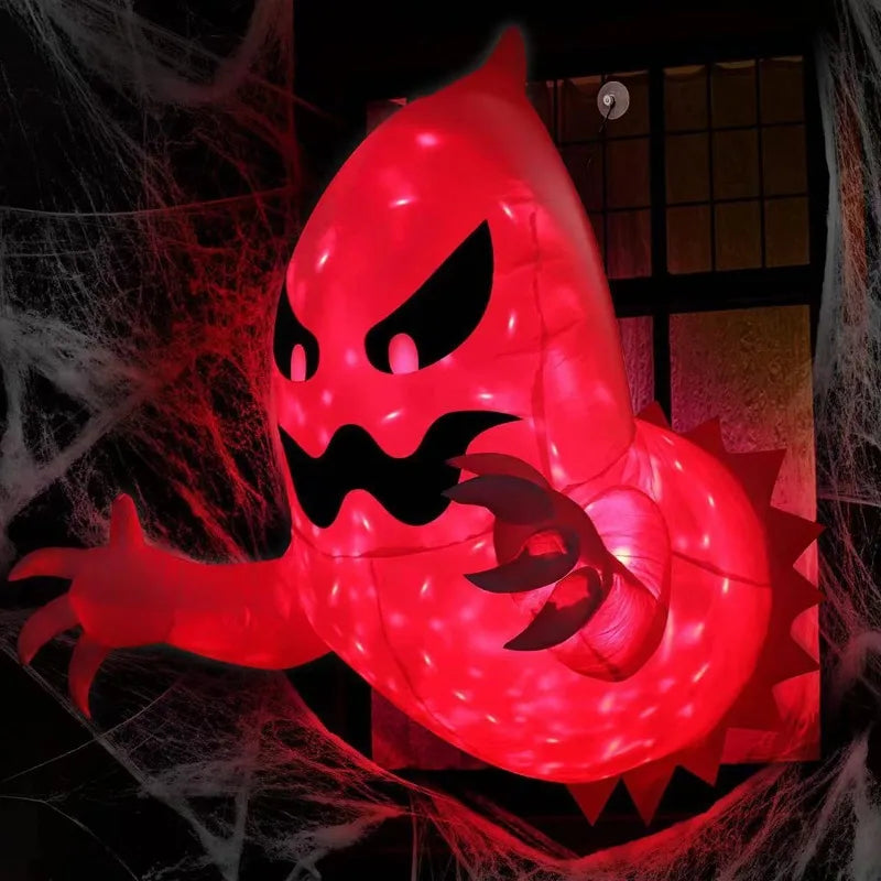 4.6ft Inflatable Ghost Decoration with LED Light