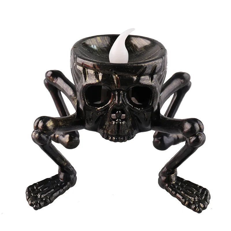 Flameless Skeleton Hand Tea Light