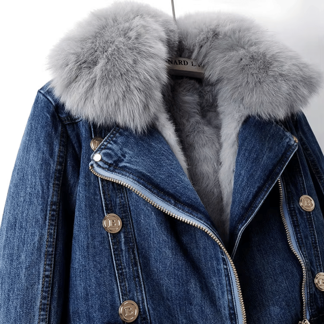 Icona Denim Fur Jacket