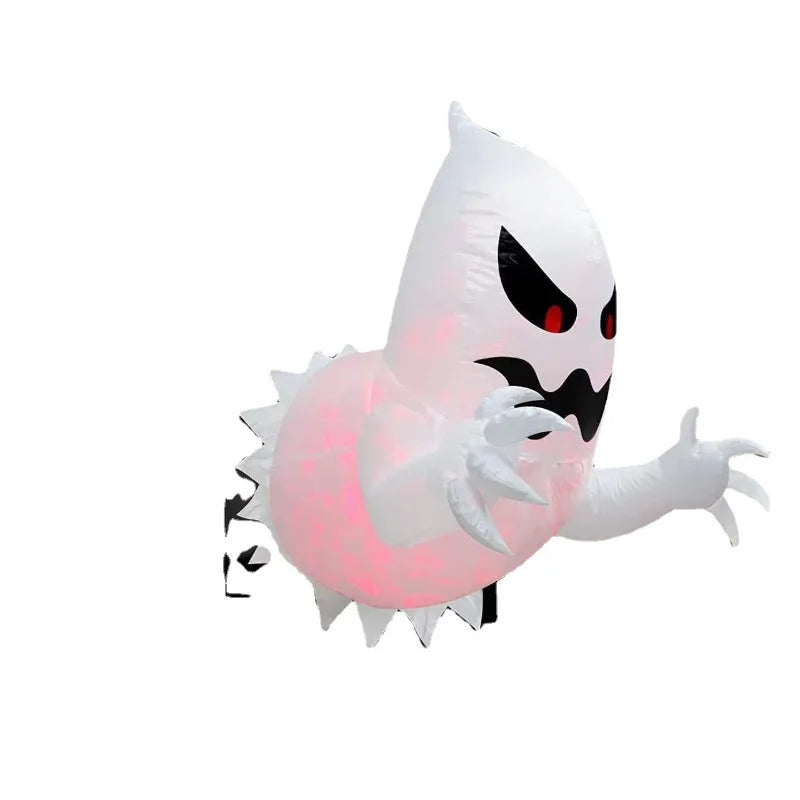 4.6ft Inflatable Ghost Decoration with LED Light