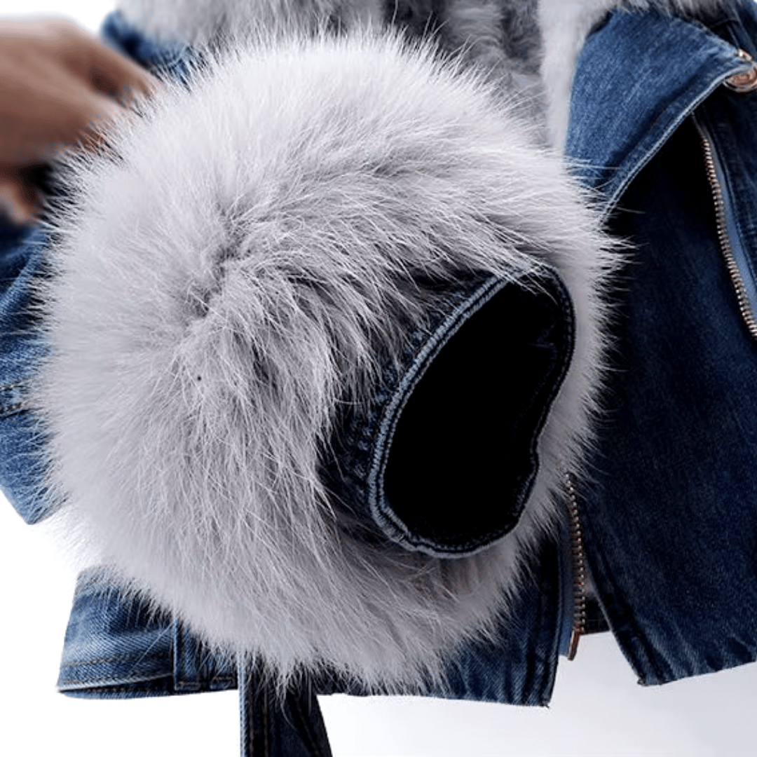 Icona Denim Fur Jacket