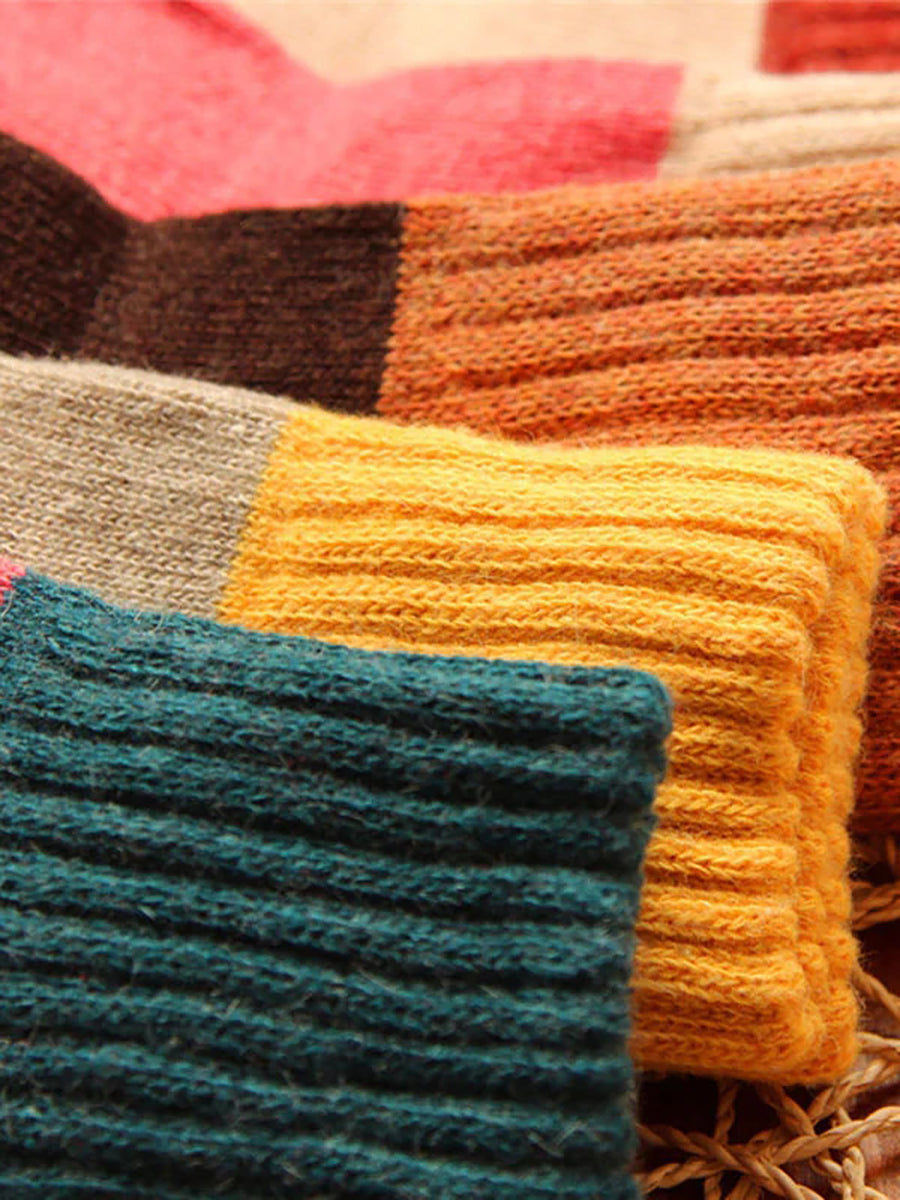 Cozy Winter Wool Socks – 5 Pair Set