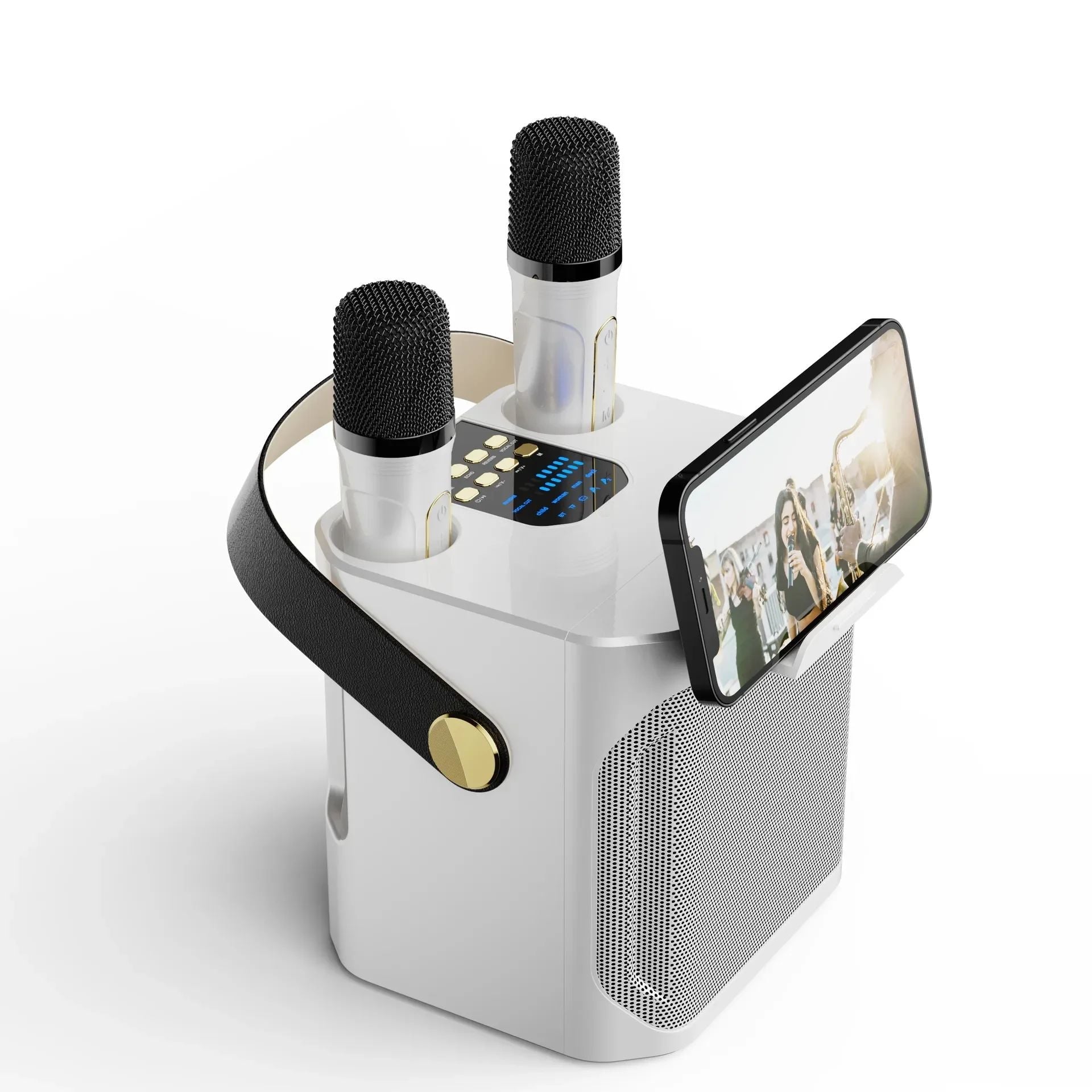 Powerful Karaoke Bluetooth Speaker – Portable 360°
