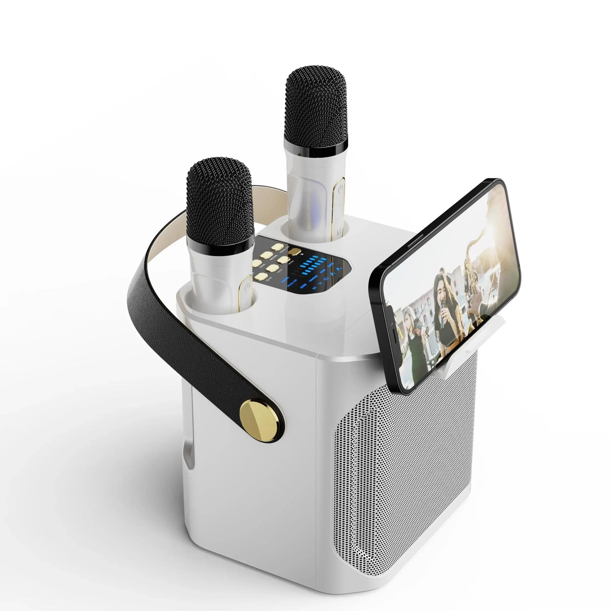 Powerful Karaoke Bluetooth Speaker – Portable 360°