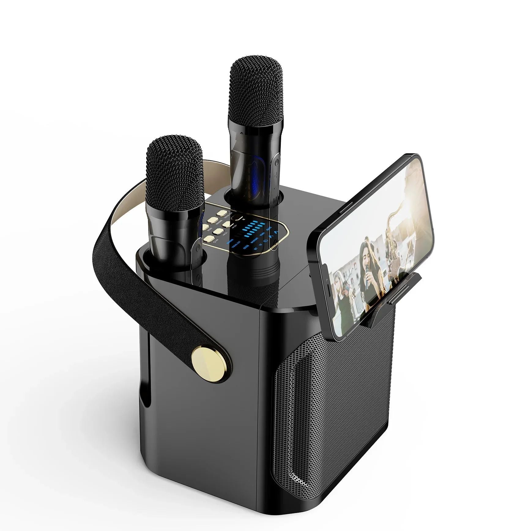 Powerful Karaoke Bluetooth Speaker – Portable 360°
