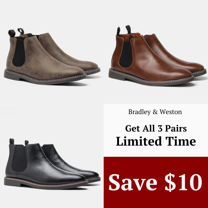 Madrid Leather Chelsea Boots