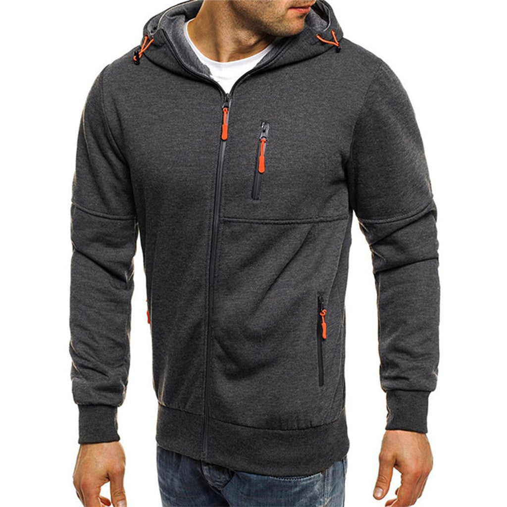 Zip-Up Fleece Hoodie