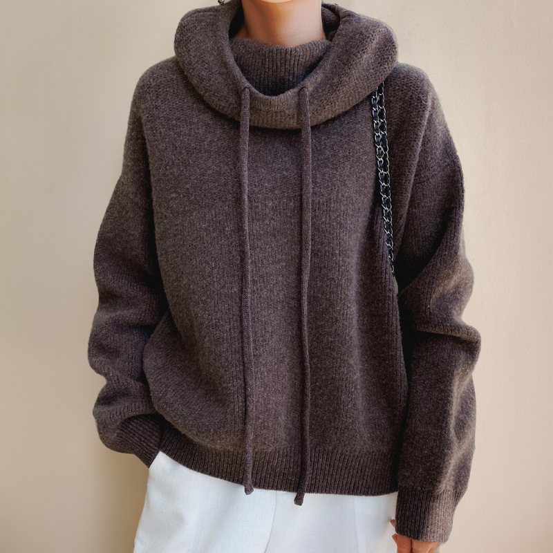 Elara Knit Hoodie