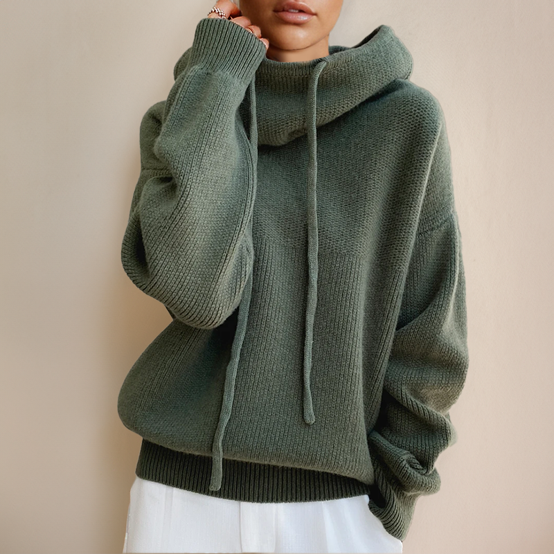 Elara Knit Hoodie
