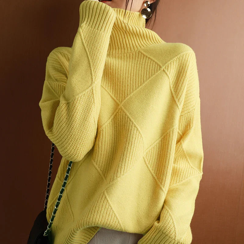Verona Cashmere Turtleneck
