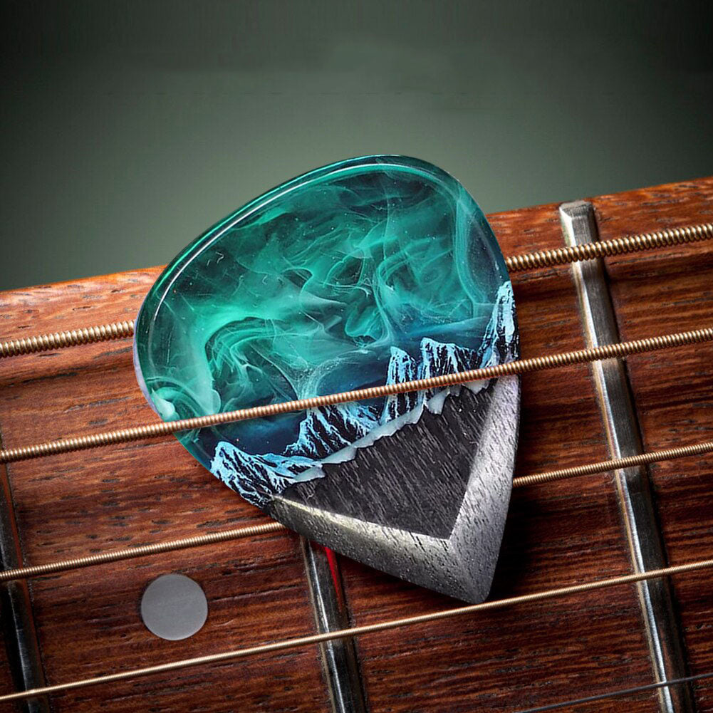 Aurora Resin Guitar Pick