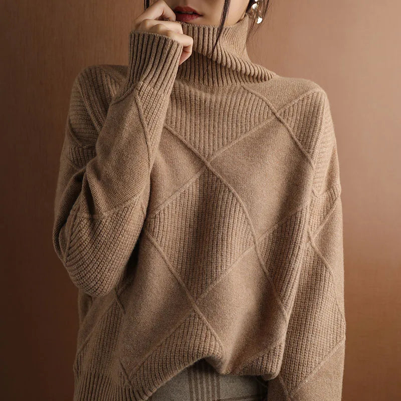 Verona Cashmere Turtleneck