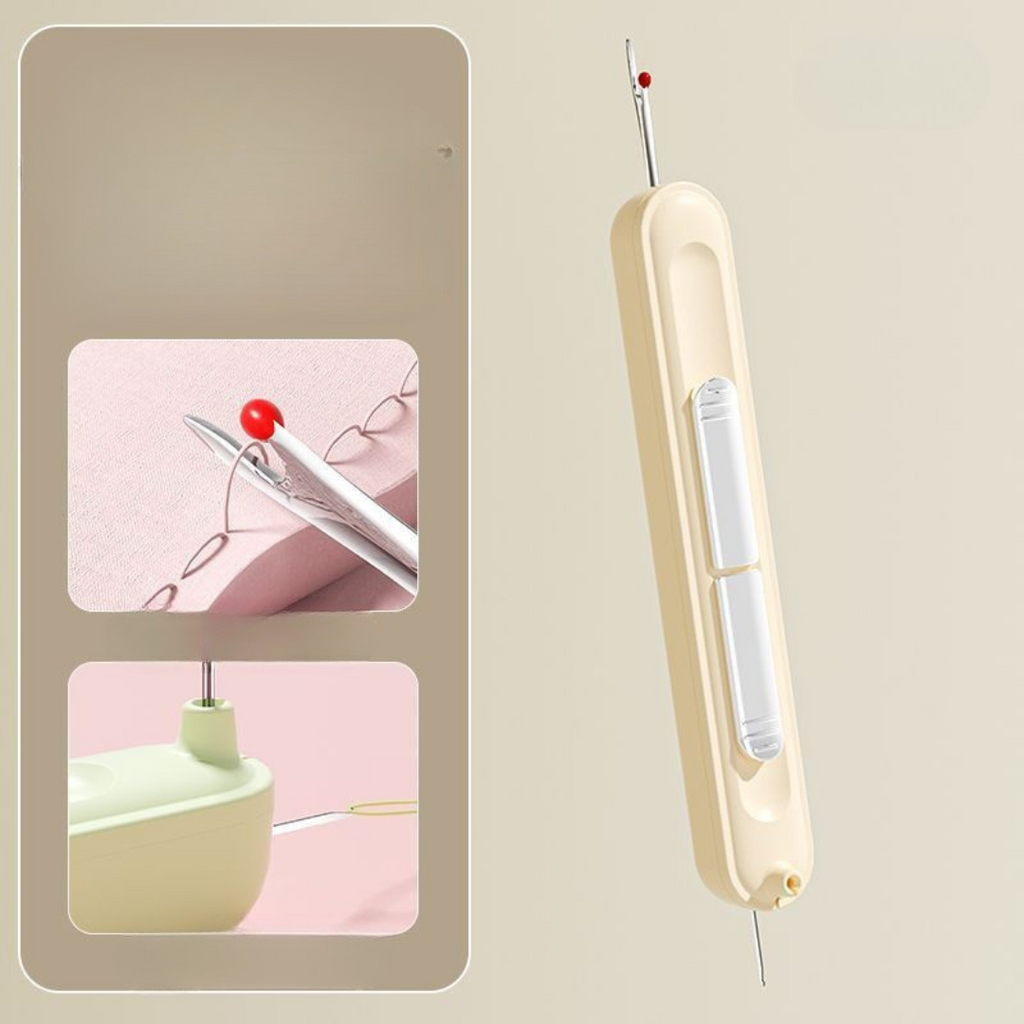 Compact 2-in-1 Needle Threader