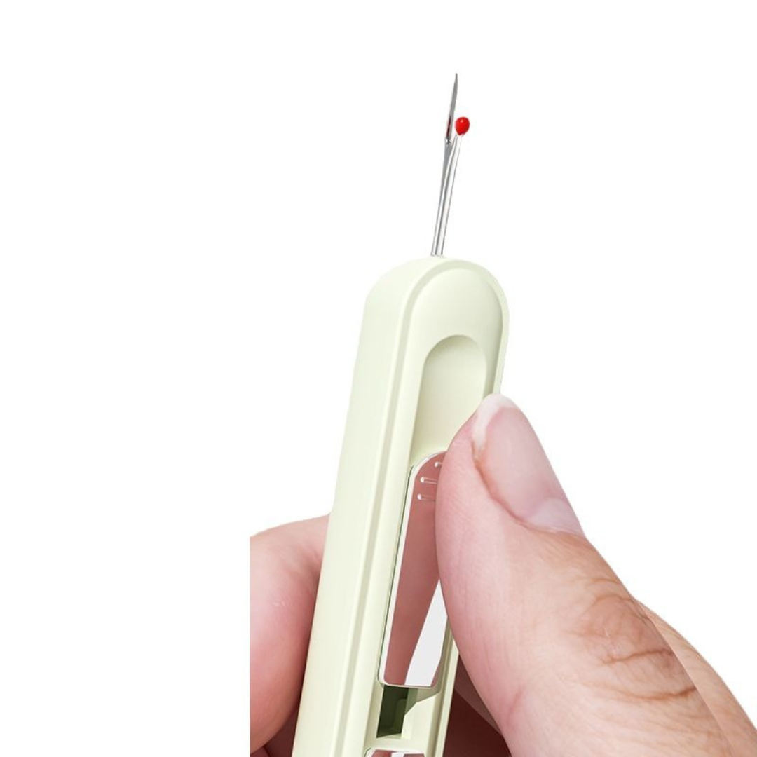 Compact 2-in-1 Needle Threader