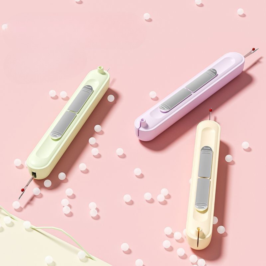 Compact 2-in-1 Needle Threader