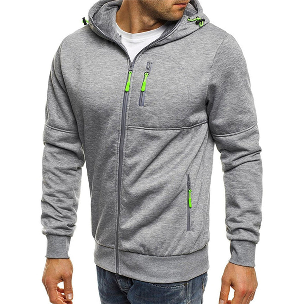 Zip-Up Fleece Hoodie
