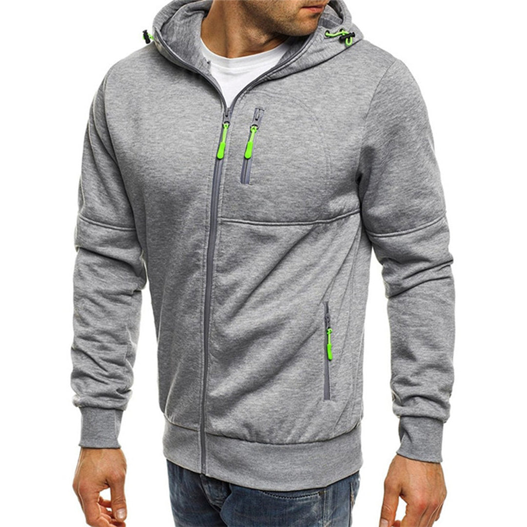 Zip-Up Fleece Hoodie