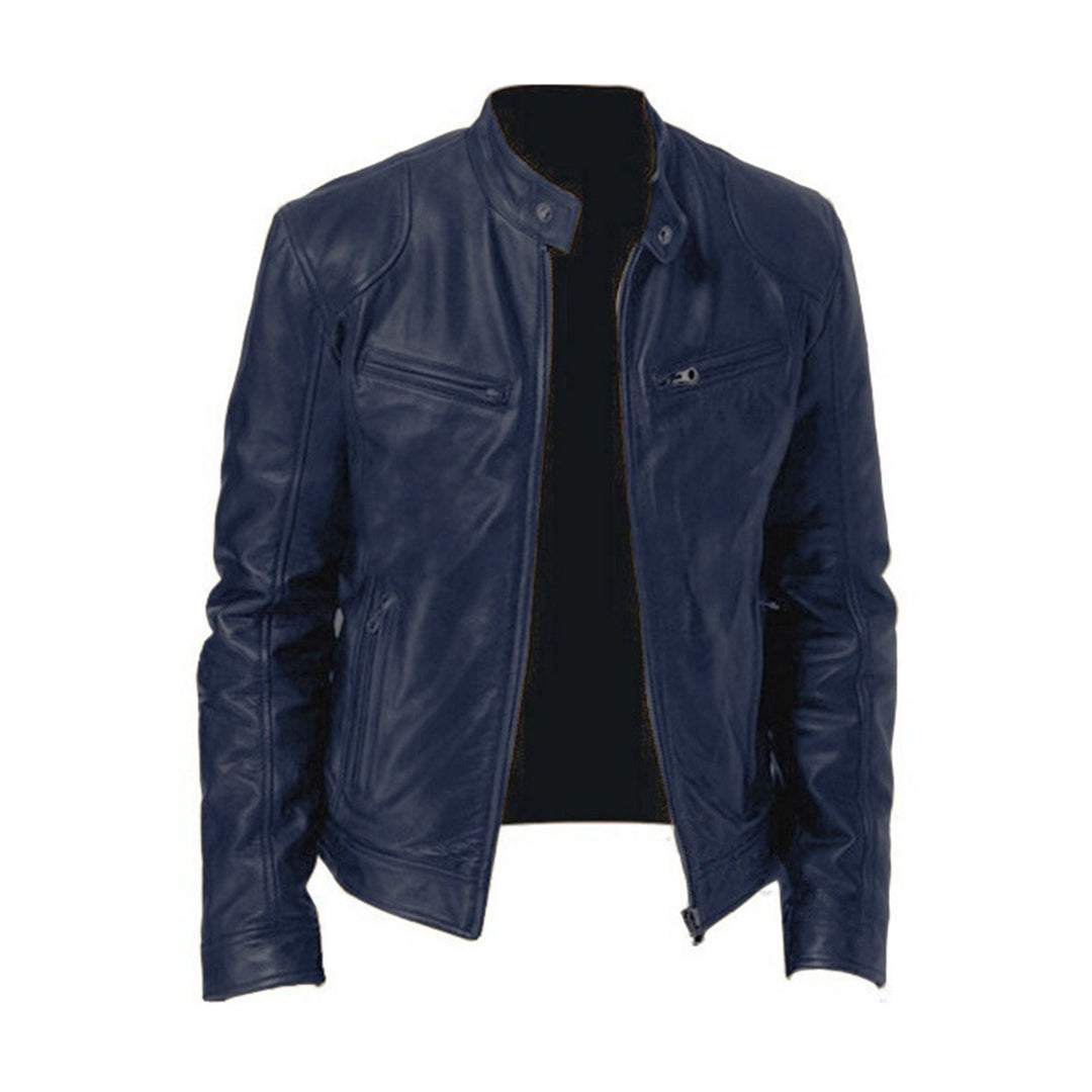 Classic Leather Moto Jacket