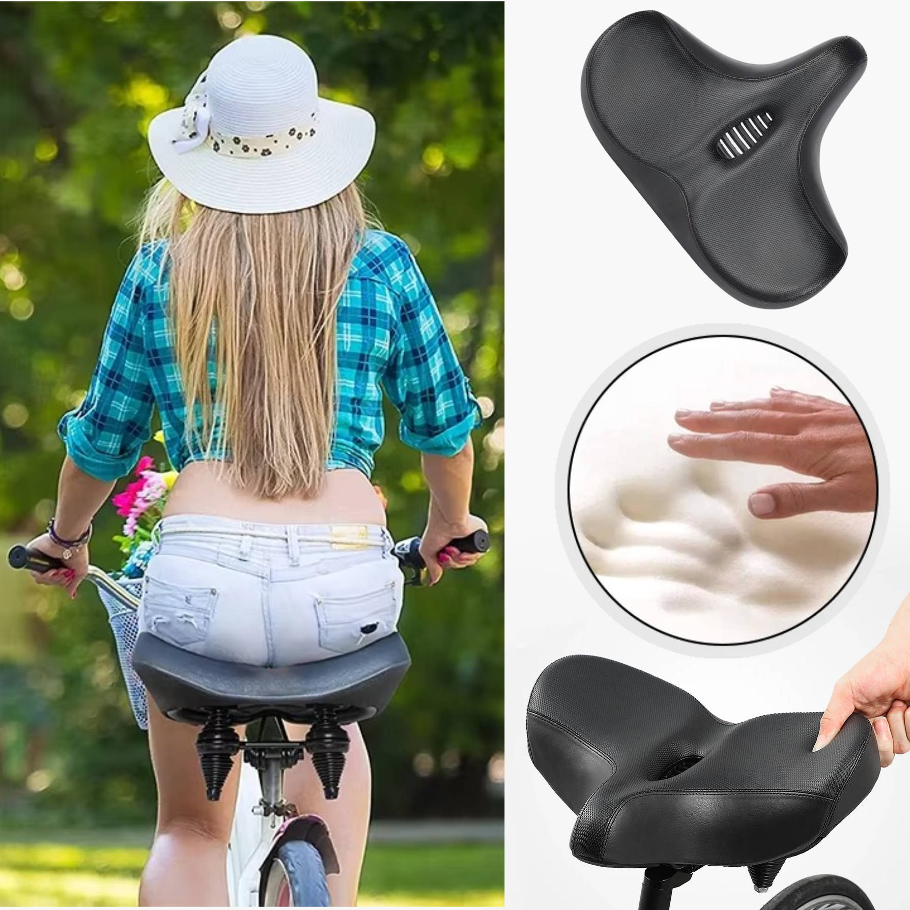 Premium Bike Saddle – Extra Comfort for Long Rides