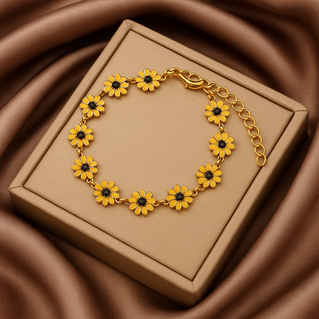 Daisy Bloom Bracelet & Necklace