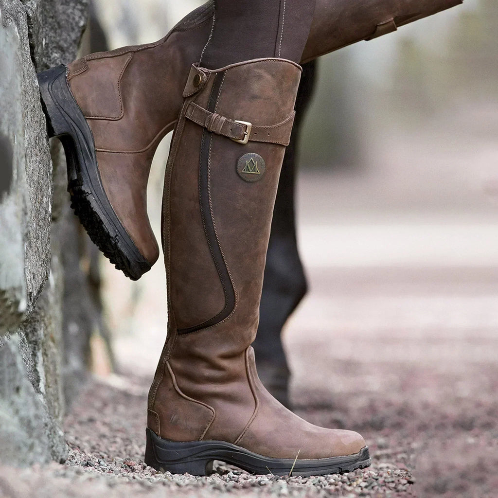 Raven Tall Riding Boots