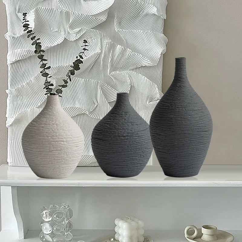 Handcrafted Minimalist Ceramic Vase