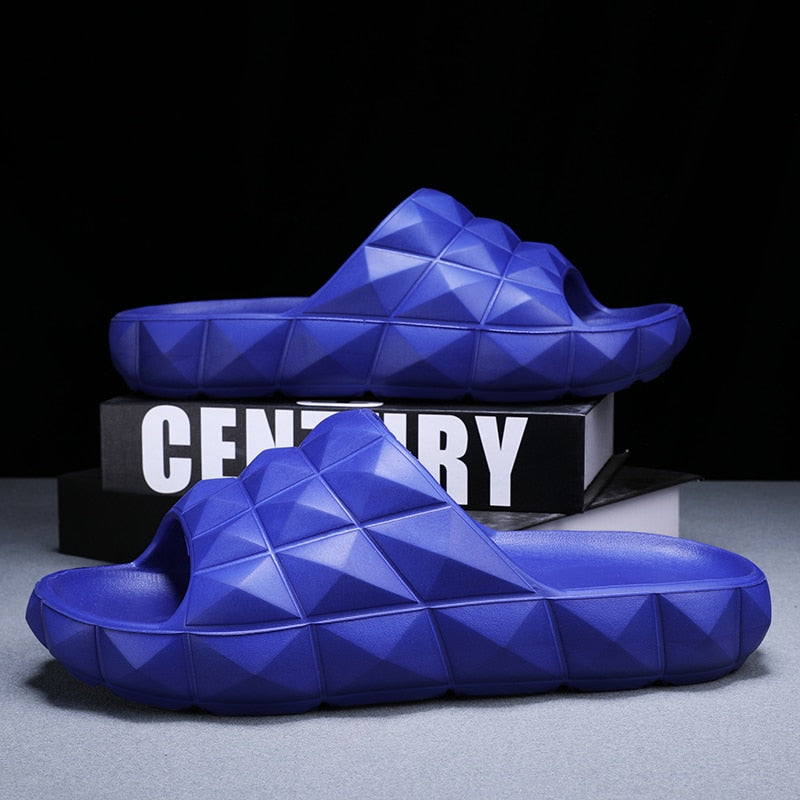 GeoStep 3D Slip-On Sandals