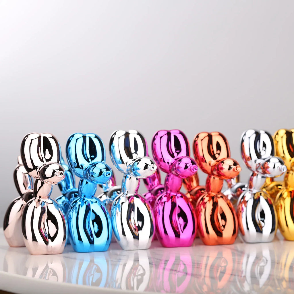 Modern Balloon Dog Statue Figurine