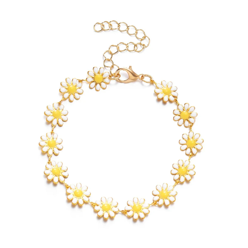 Daisy Bloom Bracelet & Necklace