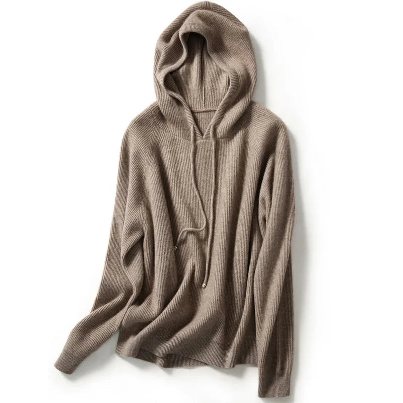 Calderon Cashmere Hood Knit