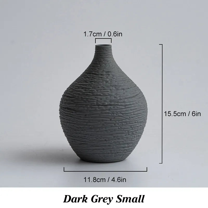 Handcrafted Minimalist Ceramic Vase