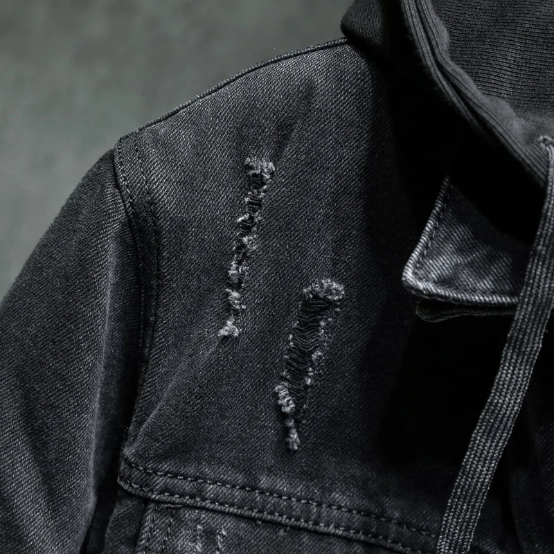 Oslo Hooded Denim Jacket