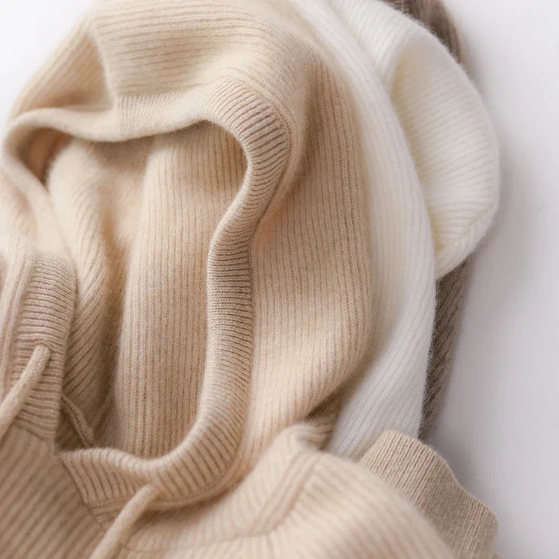 Calderon Cashmere Hood Knit