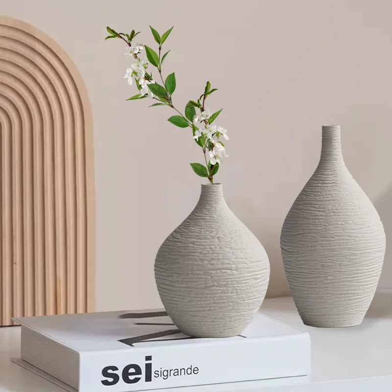 Handcrafted Minimalist Ceramic Vase