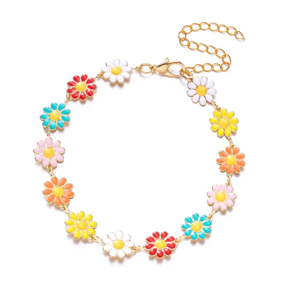 Daisy Bloom Bracelet & Necklace