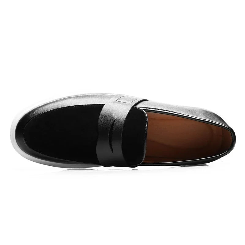 Ravello Leather Slip-On Loafers