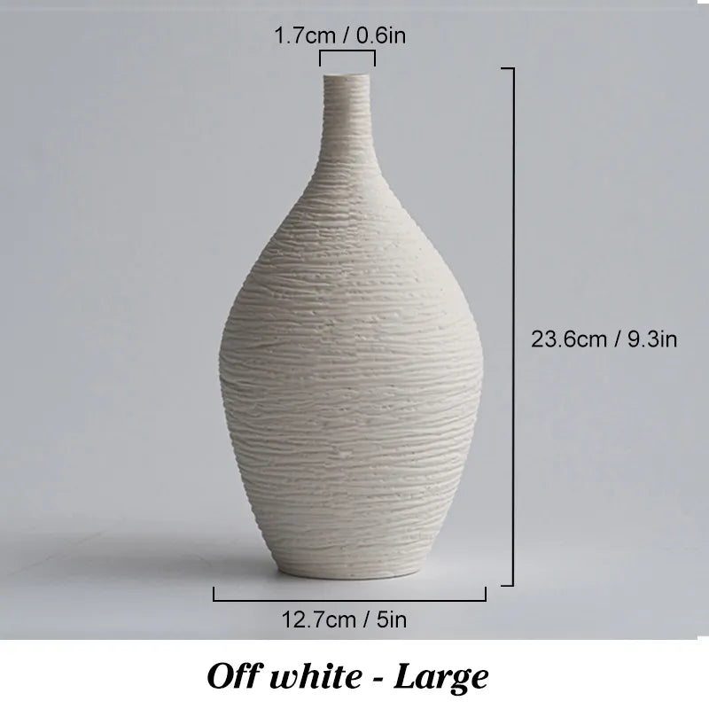 Handcrafted Minimalist Ceramic Vase
