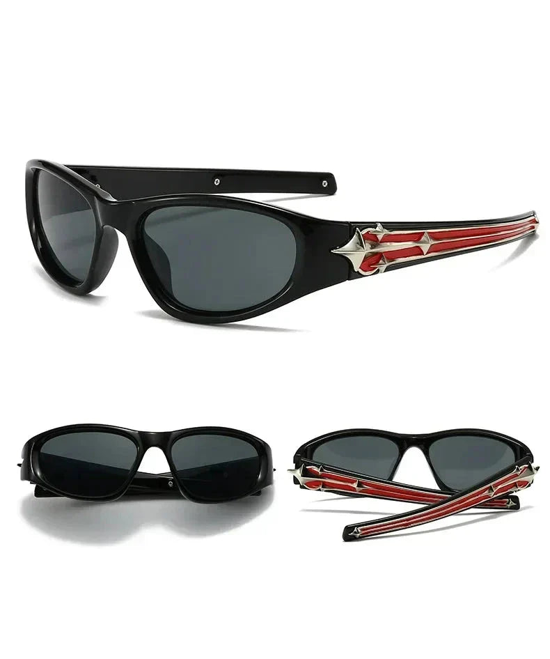 Blaze Wraparound Sunglasses