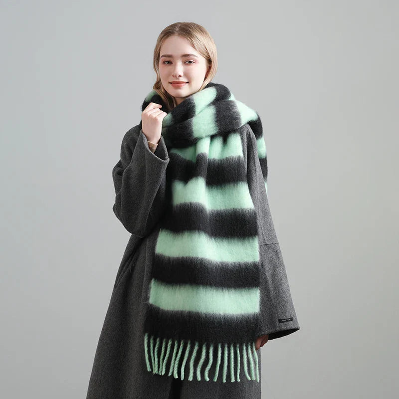 The Harlow Mohair Scarf