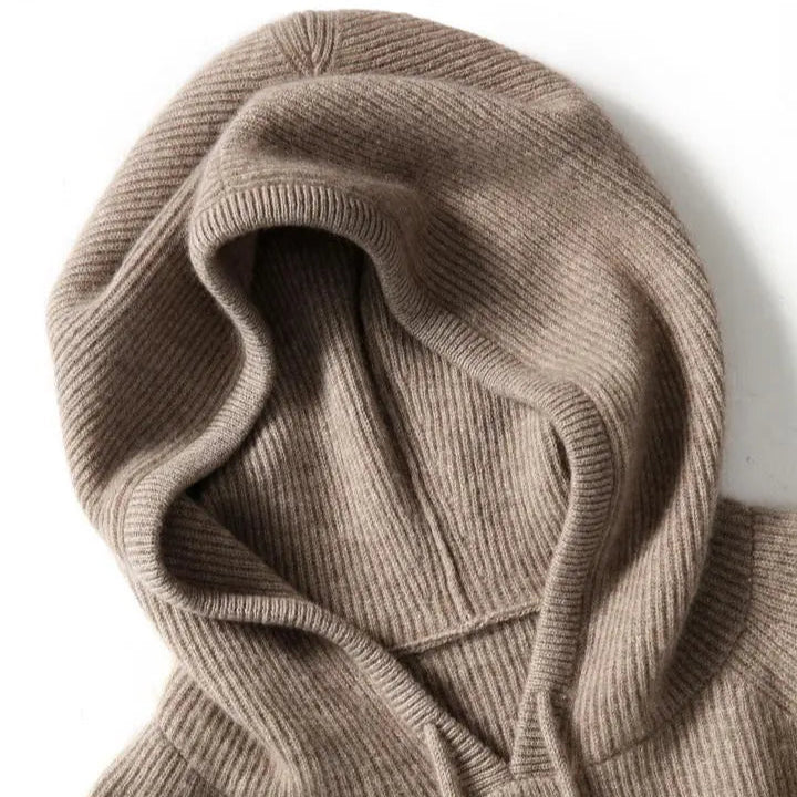 Calderon Cashmere Hood Knit